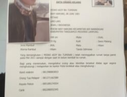 Hilang Sejak 2021, Polisi Ungkap Identitas Warga Air Naningan yang Belum Ditemukan